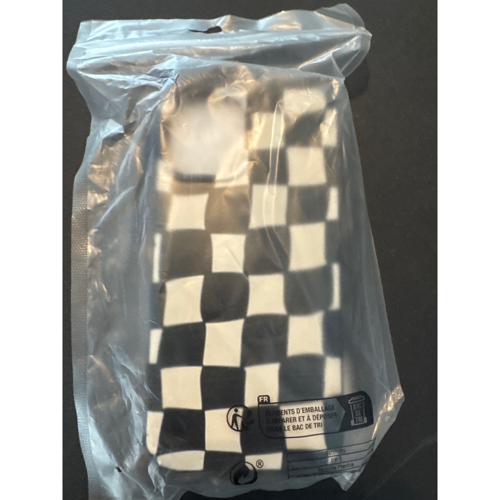 iPhone 12 Pro Case Bundle Smiley Face + Black White Checkered Trendy Cases New